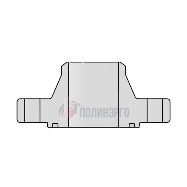  Фланец воротниковый нержавеющий 1 1/2" SCH 80S CL300 LG ASME B 16.5 - фото 2