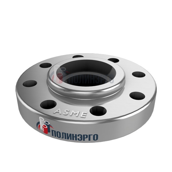 Каталог Фланец раструбный нержавеющий 2 1/2" SCH 10S CL600 RF ASME B 16.5